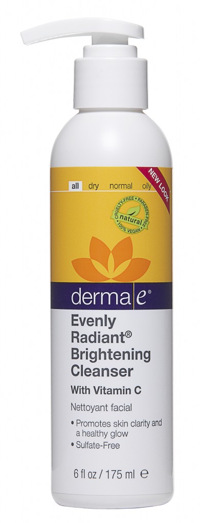 Derma e Evenly Radiant® Brightening Cleanser (Image courtesy of Derma e)