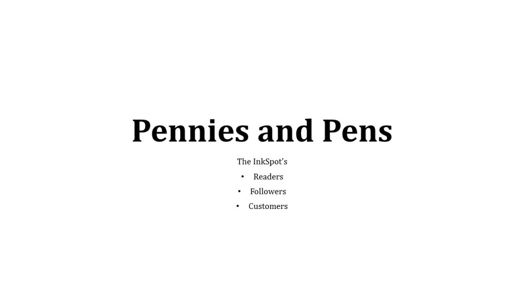 Pennies & Pens (Created by The InkSpot)