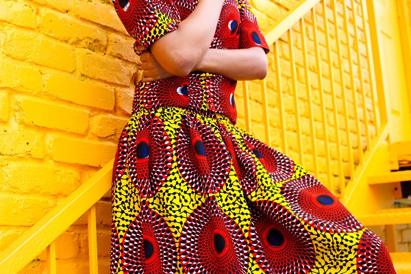 Photo Credits: Editorial Name: AfriDally Photographer: Emmanuel Lopez Creative Director, Stylist, Makeup Artist: LoudPen Models: Danielle Mia Moore and Justin Collins Casting & Production: 8515 Designers: BabaAfrik Outfits Jewelry: Strut Makeup: Civilized Cosmetics Publication: de la Pen...All Pen Everything Publisher: ISLP 