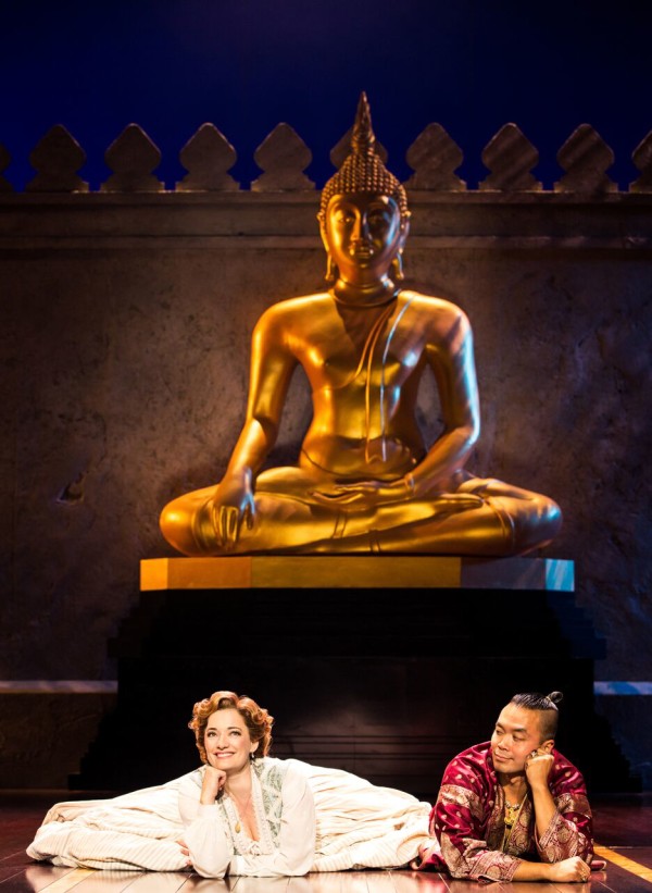 Laura Michelle Kelly and Jose Llana in Rodgers & Hammerstein's The King and I. Photo by Matthew Murphy