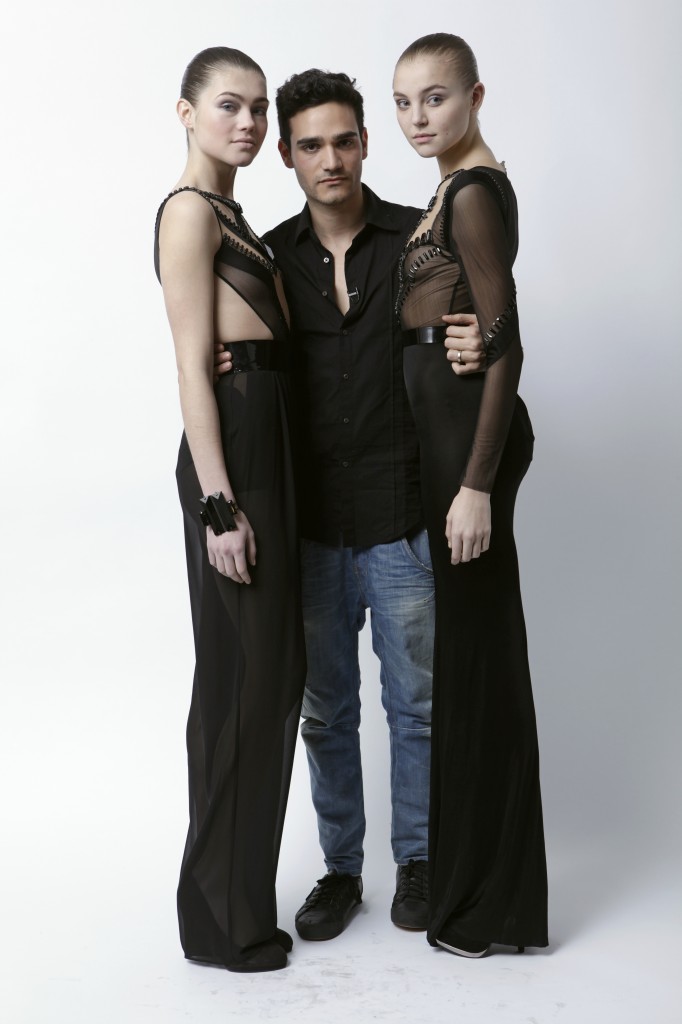 Alon Livné and models at F/W 2013 Presentation Images Courtesy of Showroom Seven