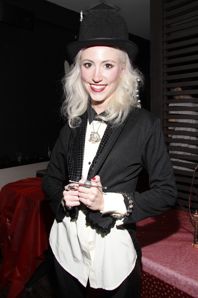 Heidi Gardner at her F/W 2013 Circus Freakshow Photo Credit: ©Patrick McMullan==Photo- Mireya Acierto/PatrickMcMullan.com