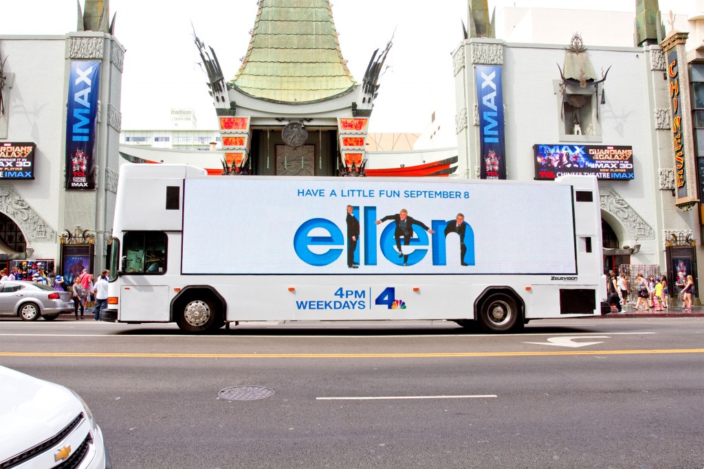 Ellen On Zesusvision bus (Image Courtesy of Zesusvision)