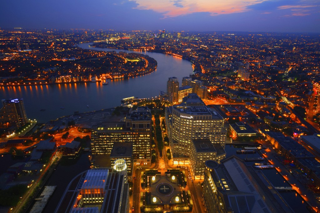 London looking down the Thames River (Photo Credit: London On View/Visit London)
