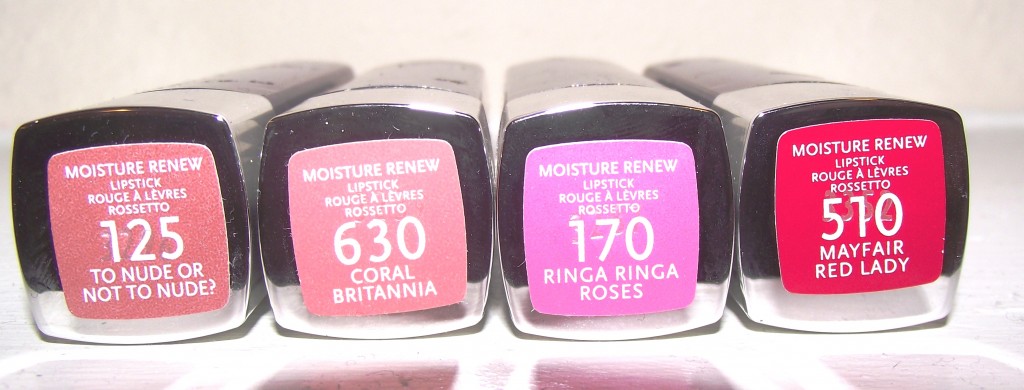 Rimmel London Moisture Renew Lipsticks (Image by LoudPen)
