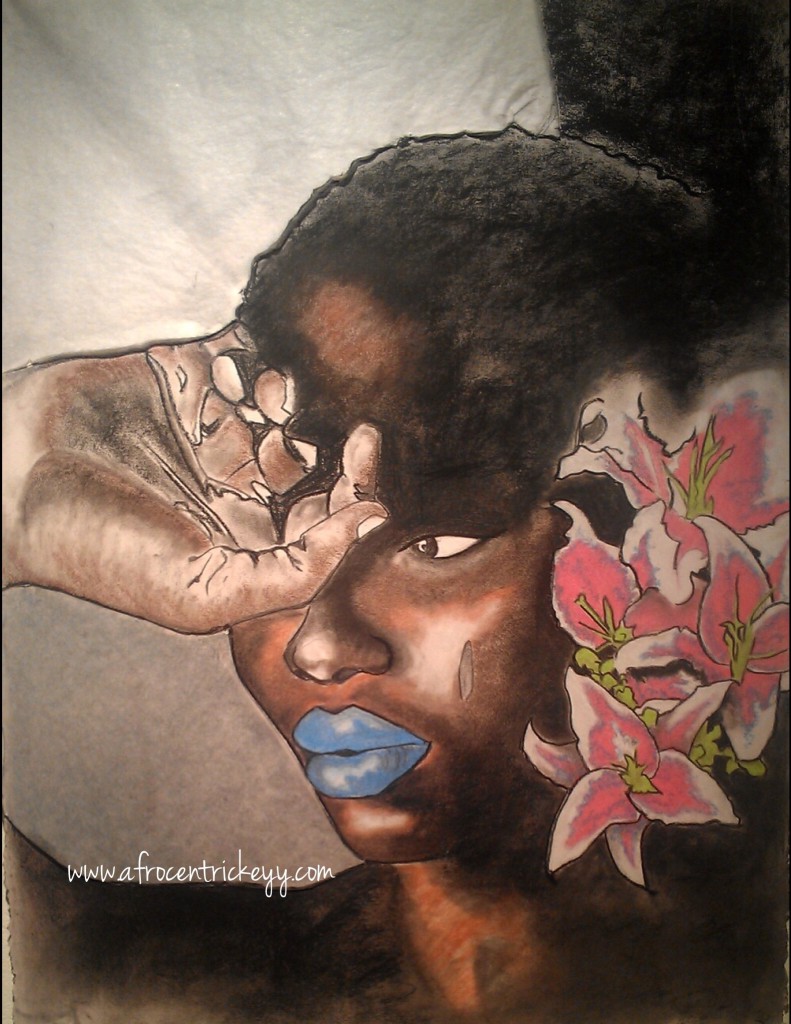 Art by Afrocentric Keyy (Image courtesy of Kiarra Eliott)