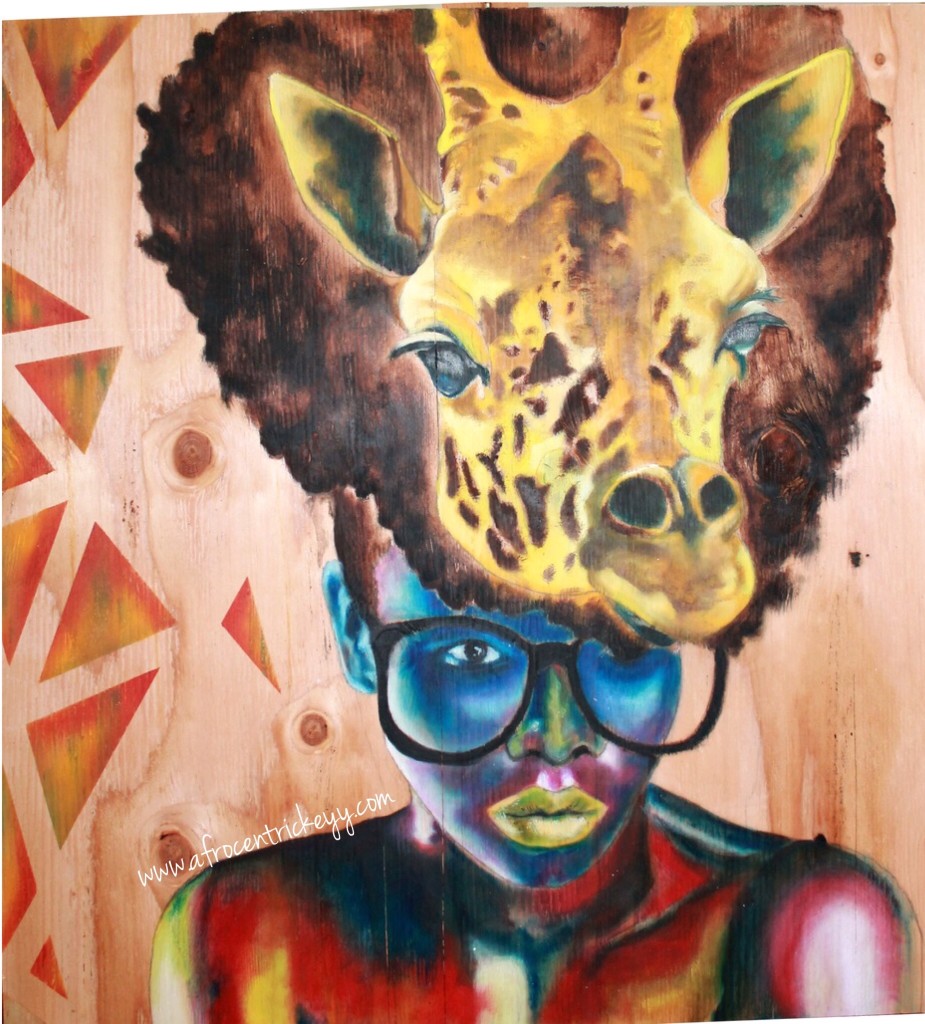 Art by Afrocentric Keyy (Image courtesy of Kiarra Eliott)