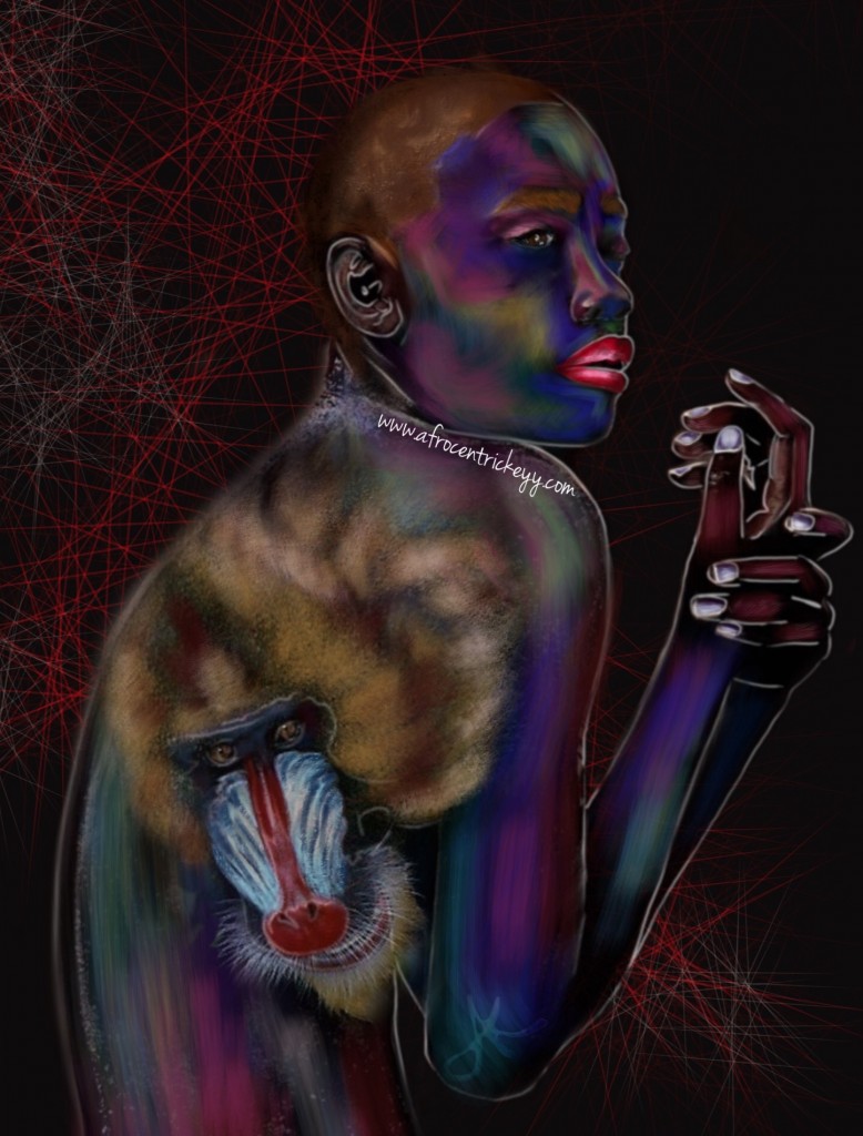 Art by Afrocentric Keyy (Image courtesy of Kiarra Eliott)
