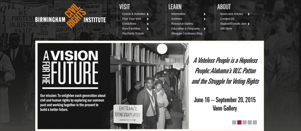 Birmingham Civil Rights Museum (Image from bcri.org)