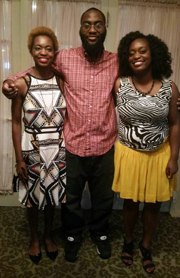 Me (Pen), my brother, and my sister