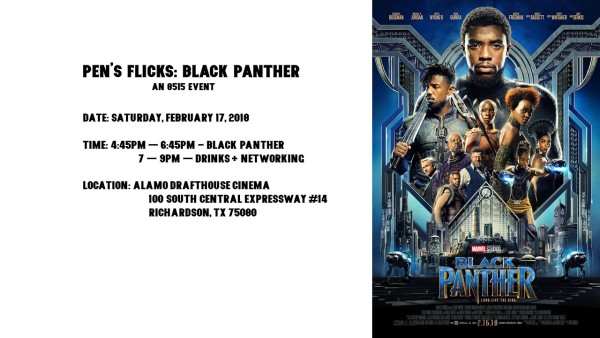 Pen's Flicks: Black Panther (Graphic by 8515)