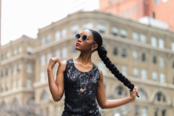 Photo Credits:  Clothes: MusebyDC Jewelry: Strut Shoes: ShuEsq  Styling: LoudPen  Hair Stylist: Evia  Makeup Artist: Tony Price  Model: Shanitta Turner Photographer: DeMarcus Mitchell 