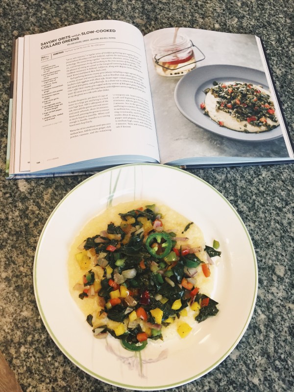 Savory Grits with Collard Greens (Photo by LoudPen)