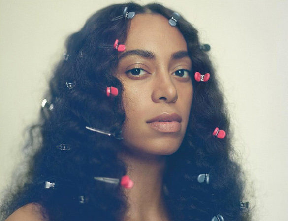 Solange on the cover of A Seat at the Table