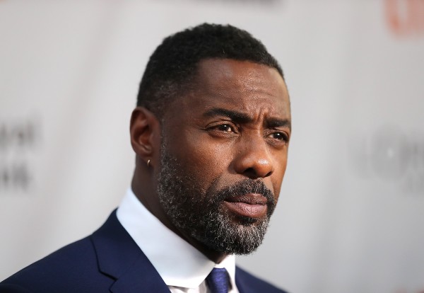 TORONTO, ON - SEPTEMBER 10:  Actor Idris Elba speaks to the media at the premiere of "The Mountain Between Us" during the 2017 Toronto International Film Festival at Roy Thomson Hall on September 10, 2017 in Toronto, Canada.  (Photo by J. Countess/WireImage)
