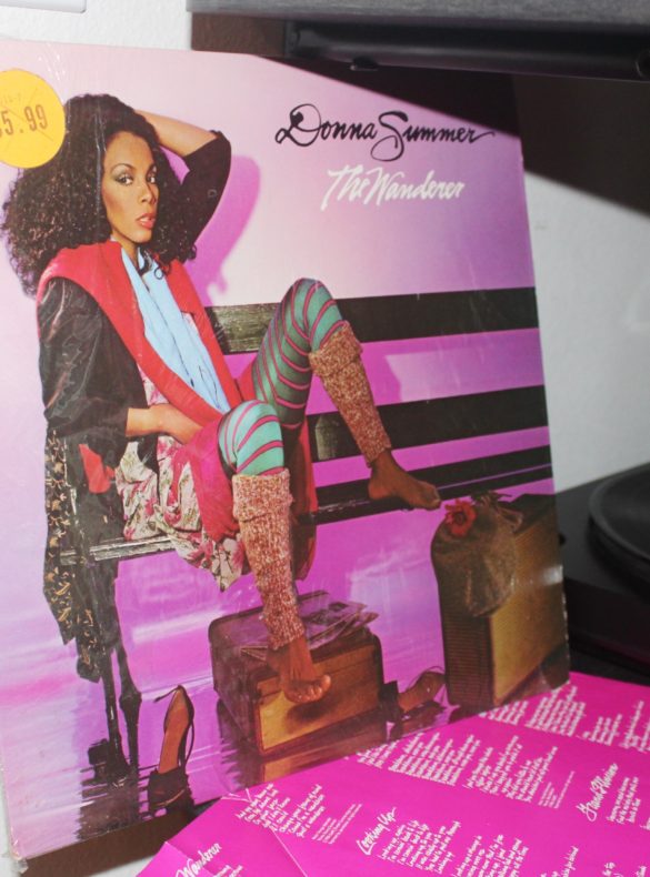 The Wanderer by Donna Summer on Vinyl. Image by LoudPen, CEO of The InkSpot