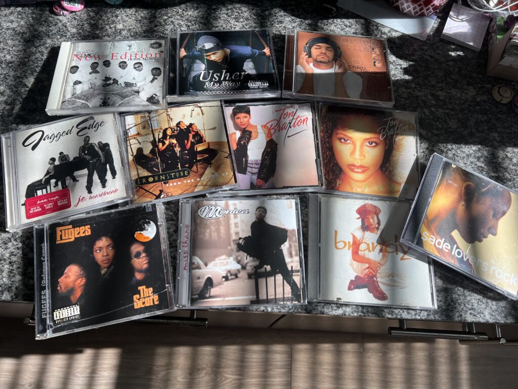 R&B CD Haul: Brandy, Toni Braxton, The Fugees and more
