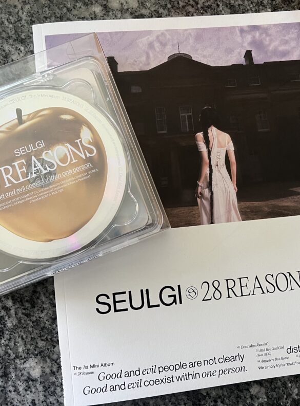 Seulgi 28 Reasons Album Image by LoudPen, CEO of ISLP, The InkSpot, LLC