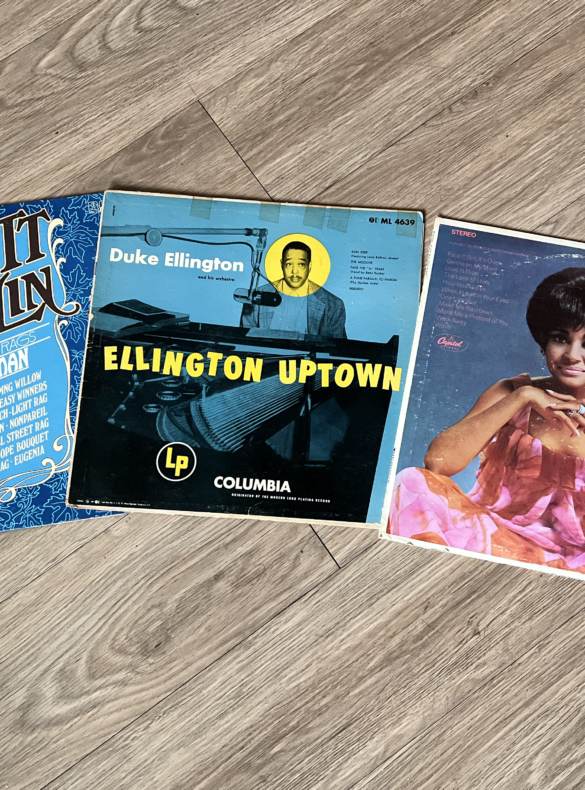 Scott Joplin, Duke Ellington, Nancy Wilson records. Image by LoudPen, CEO of ISLP, The InkSpot, LLC