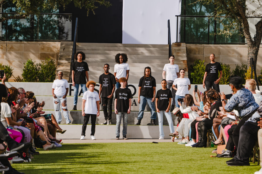 Pennies & Pens models at Fashion X Dallas. Image by Jamie House